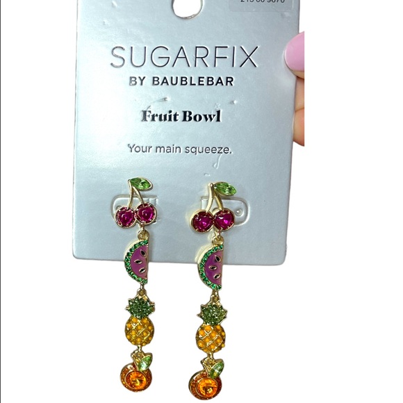Sugarfix By BaubleBar Fruit Bowl Dangle Drop Earrings - BRAND NEW, Never Worn! - Picture 5 of 6